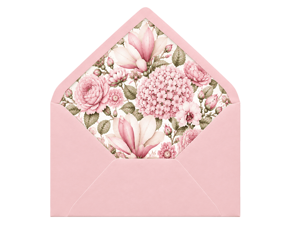 Unsealed Luxury Stationery Envelope